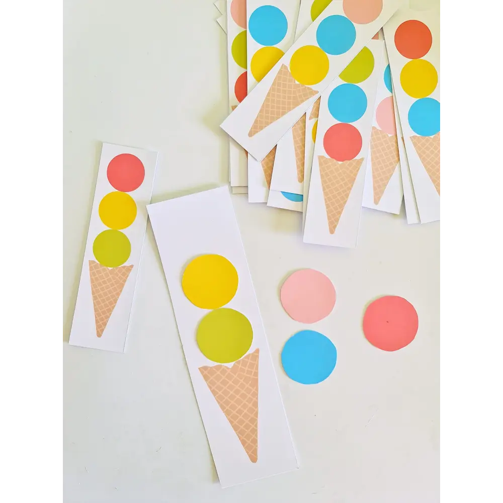 Farveleg: match is - print