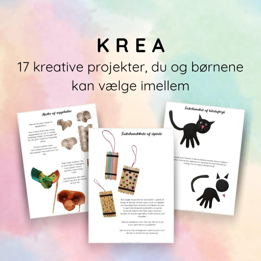 Fastelavn - Leg læring og krea om fastelavn