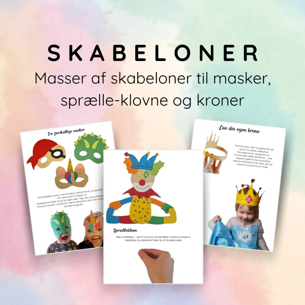 Fastelavn - Leg læring og krea om fastelavn