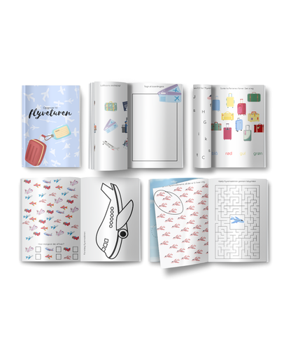 Underholdning til flyveturen - opgavehæfte