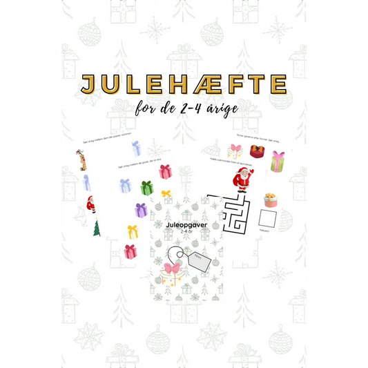 Julehæfte 2-4 år - Variabel