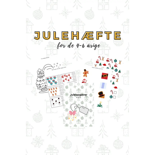 Julehæfte 4-6 år - Variabel