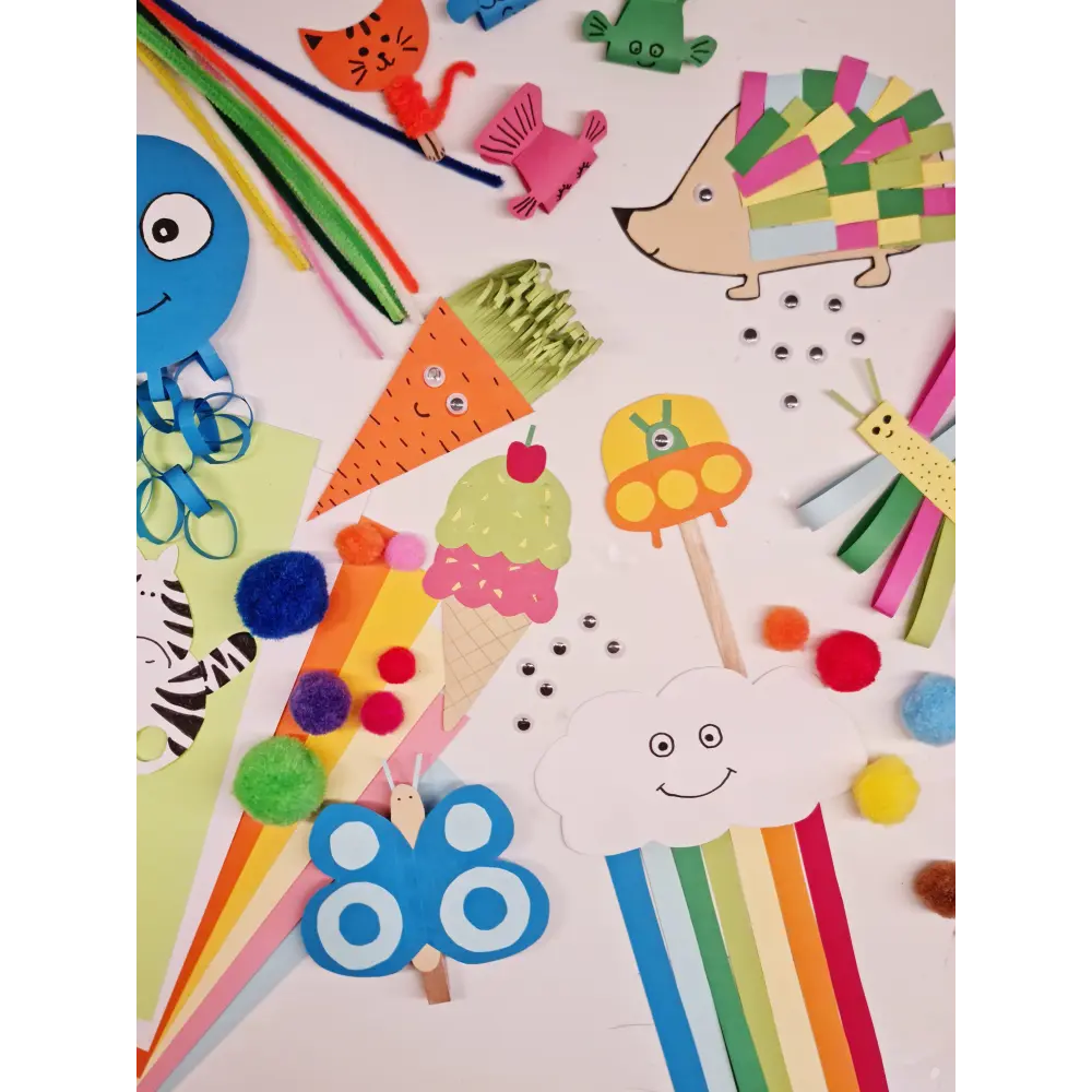 Klippe-klistre: stort inspirations- og skabelonhæfte