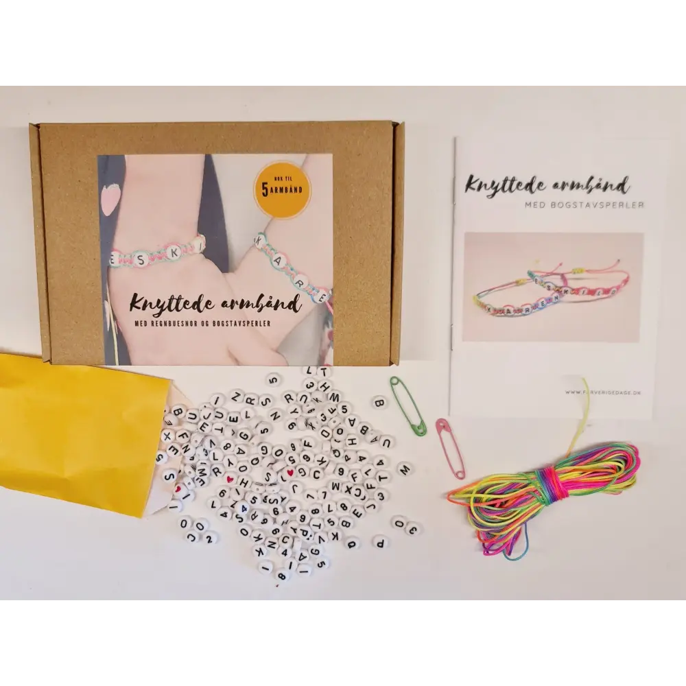 Kreakasse: lær at knytte armbånd med perler