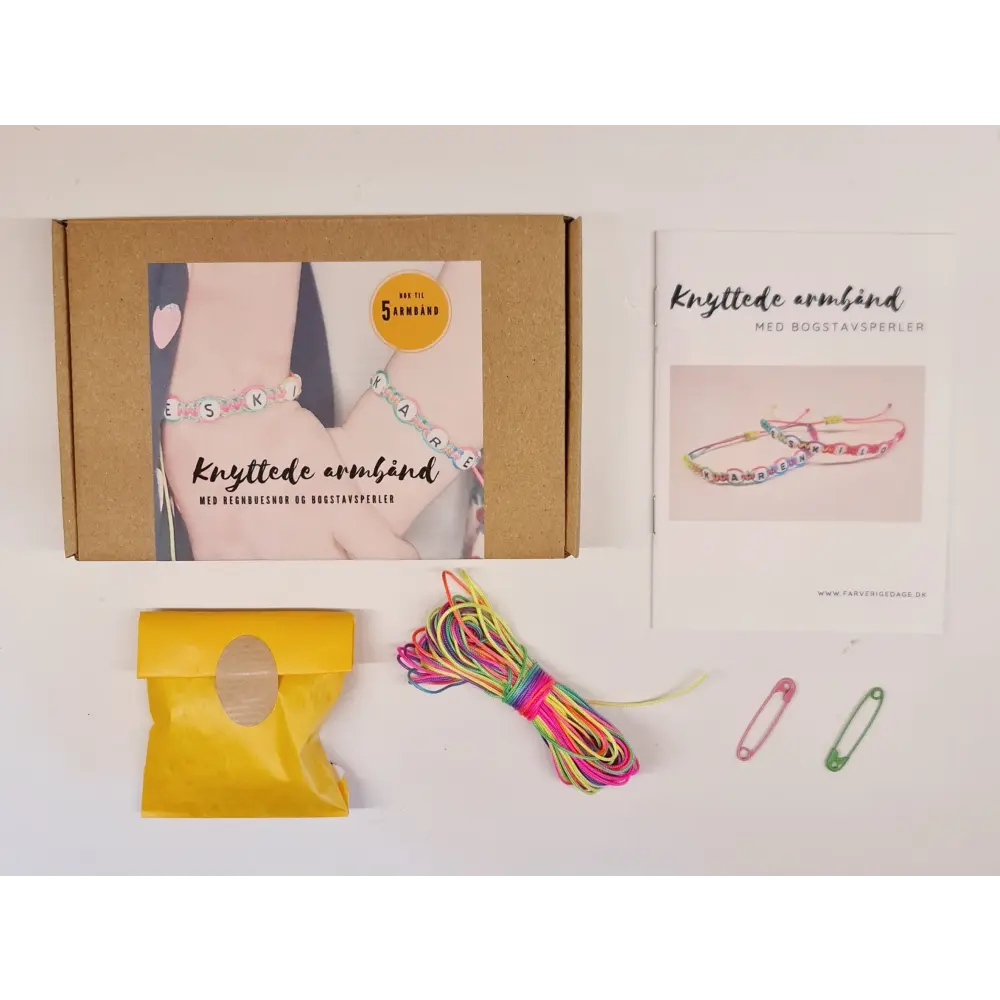 Kreakasse: lær at knytte armbånd med perler