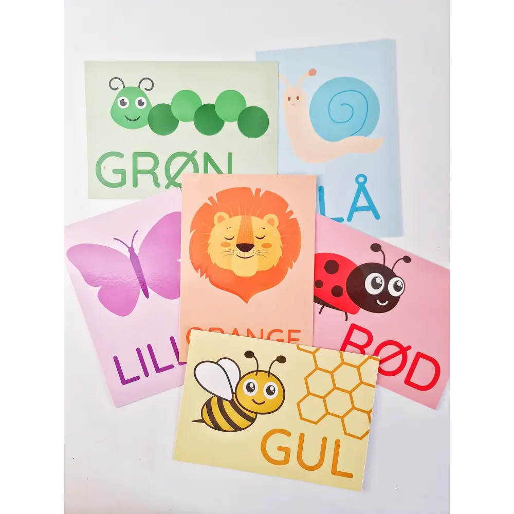 Leg og lær med farver - farvelære for børn