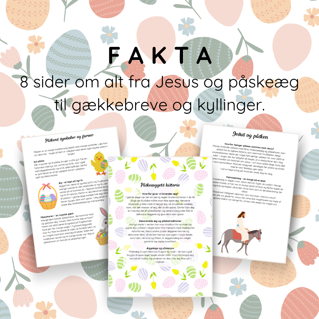 Leg læring og krea om påske