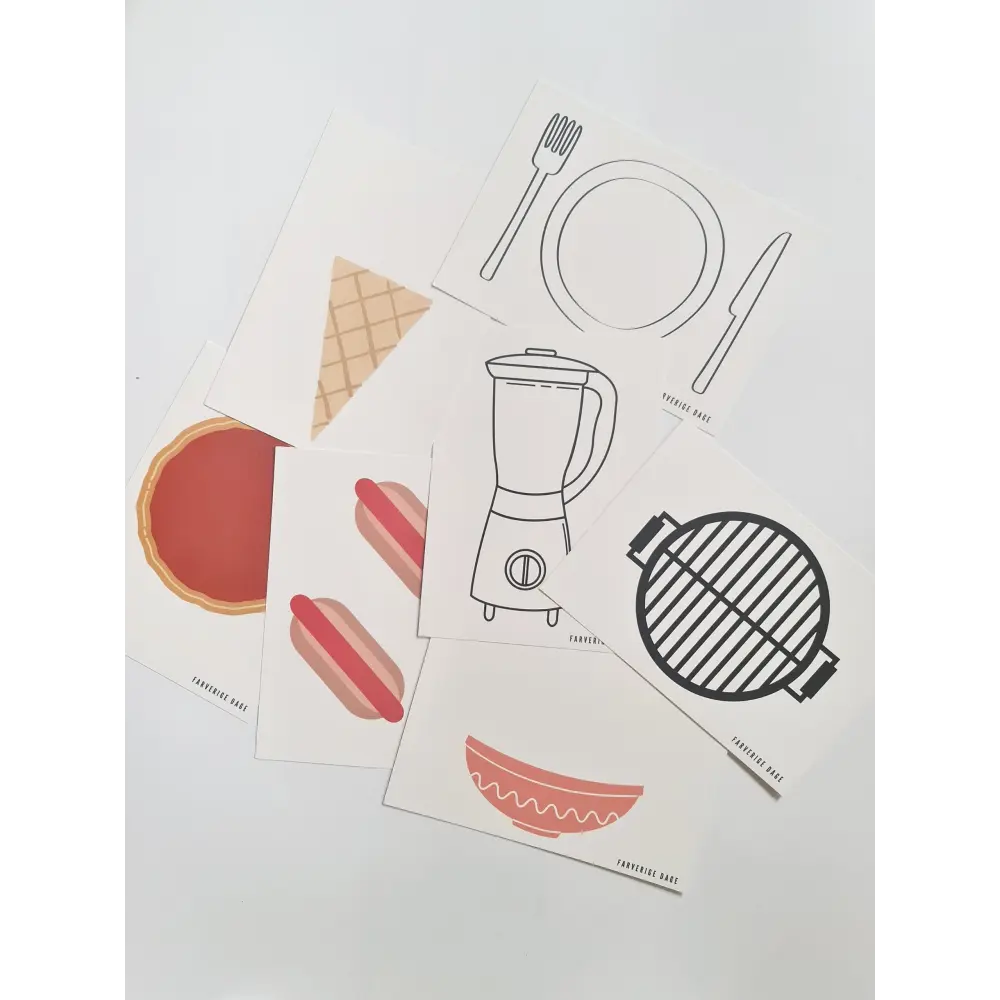 Legeunderlag til modellervoks: Mad