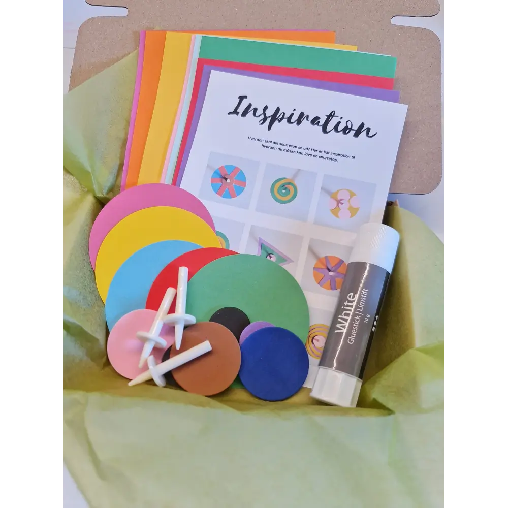 Mini krea kit: Snurretoppe