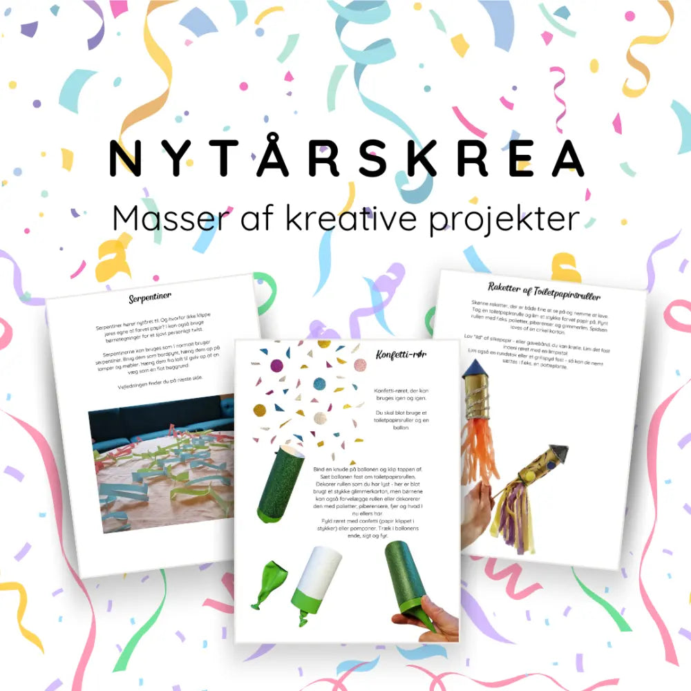 Nytår for børn - ’Leg læring og krea om nytår’