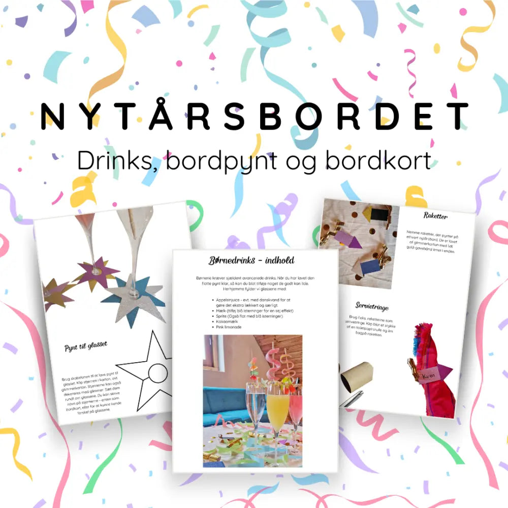 Nytår for børn - ’Leg læring og krea om nytår’