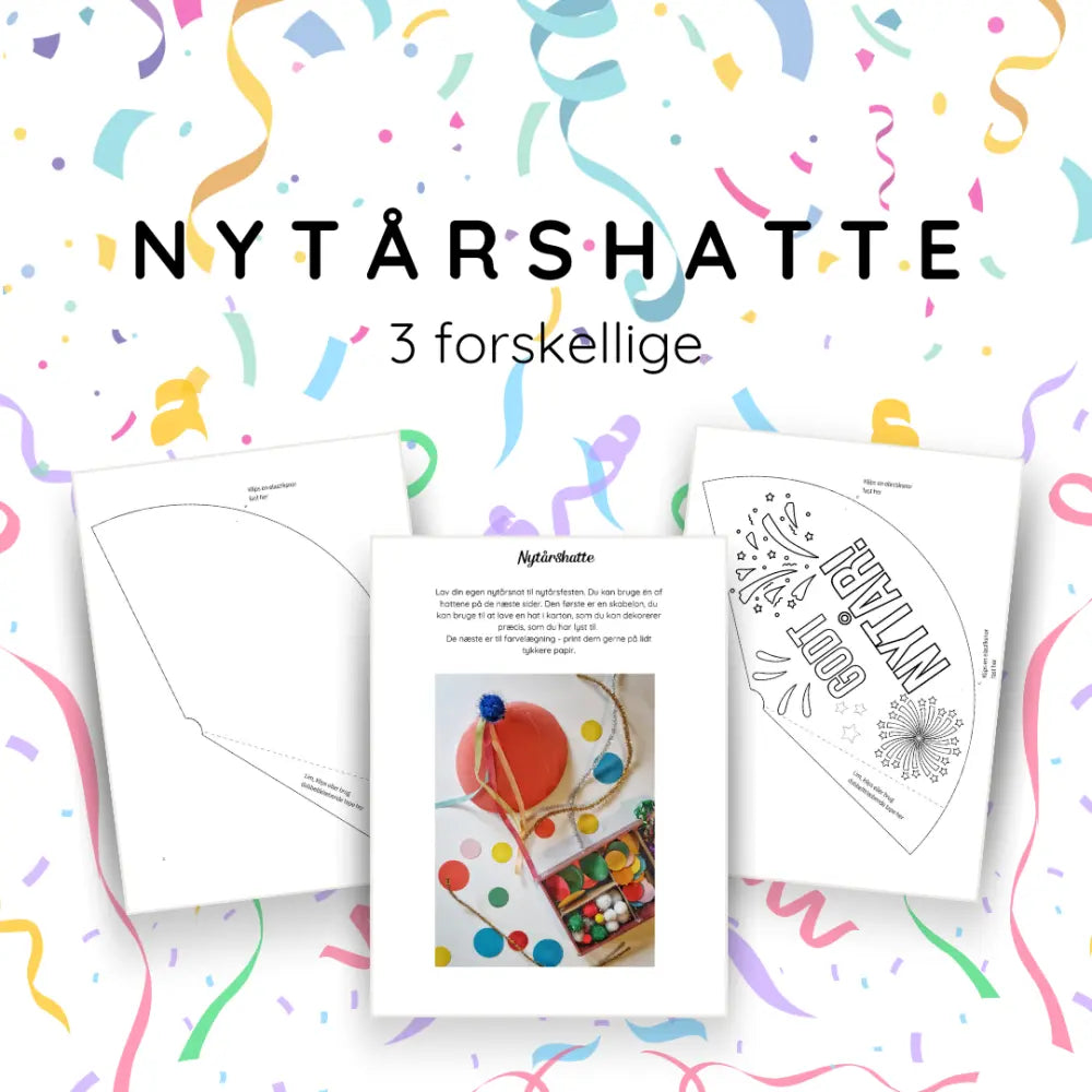 Nytår for børn - ’Leg læring og krea om nytår’