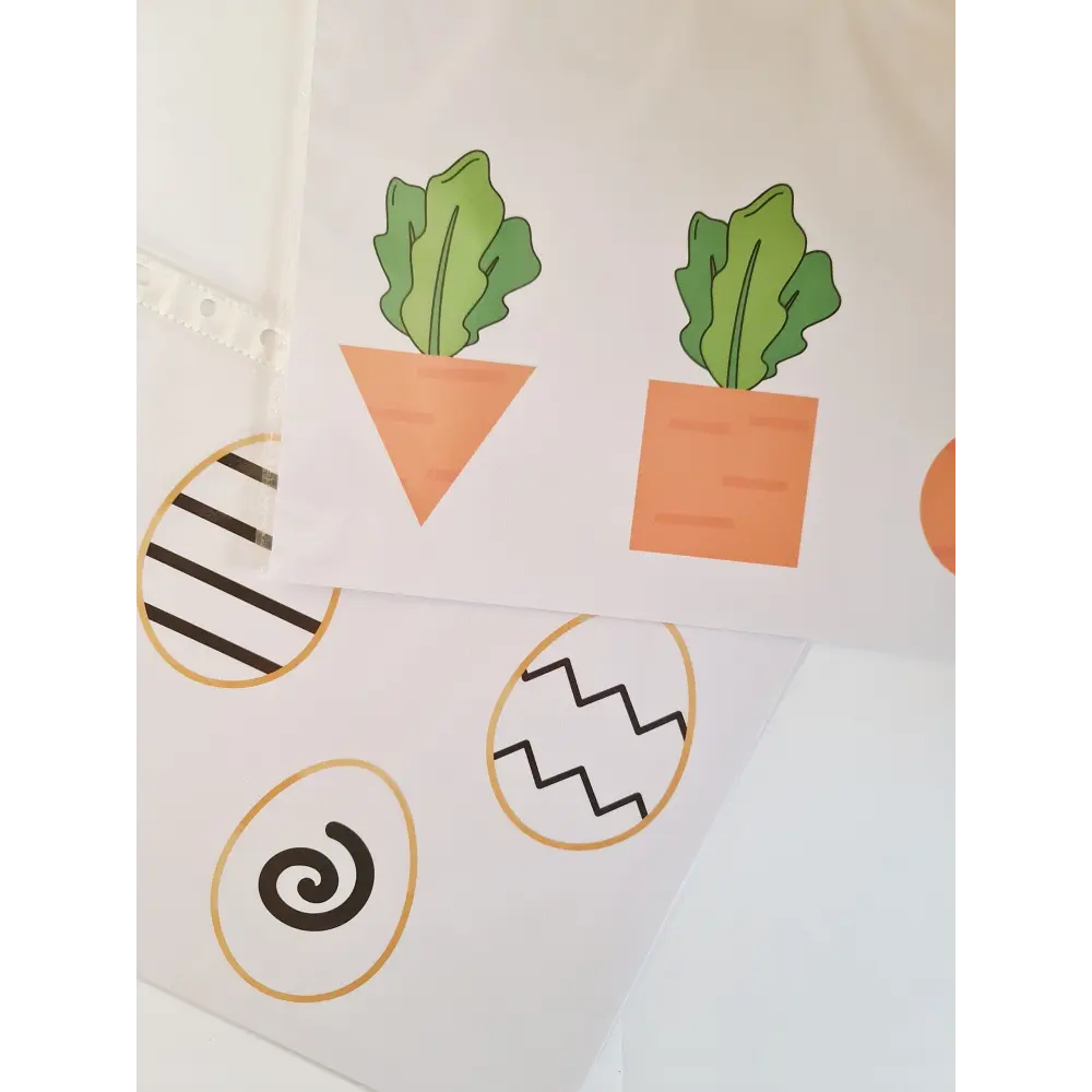 Påskeleg med modellervoks - print