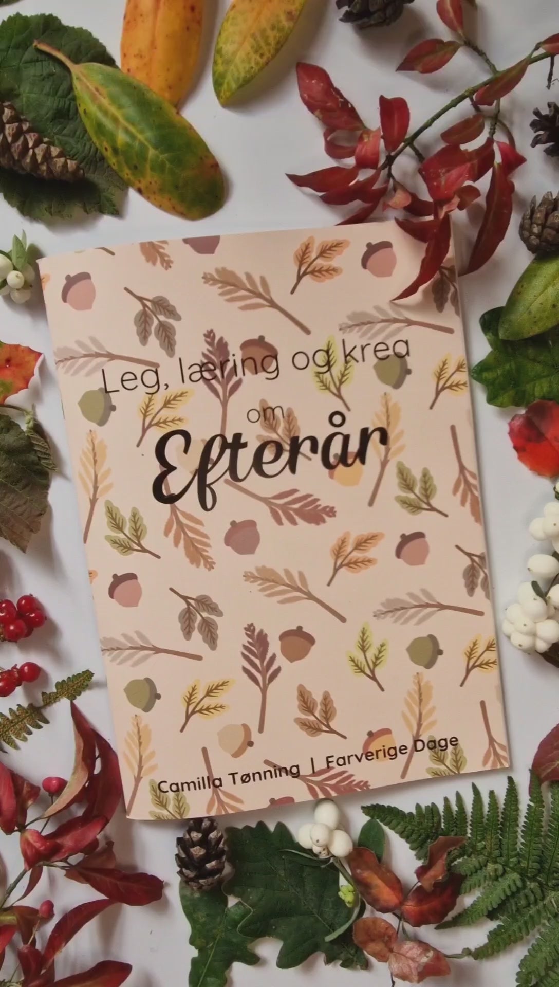 Temahæftet &quot;Leg, læring og krea om efterår&quot; indeholder masser af efterårsaktiviteter til børn