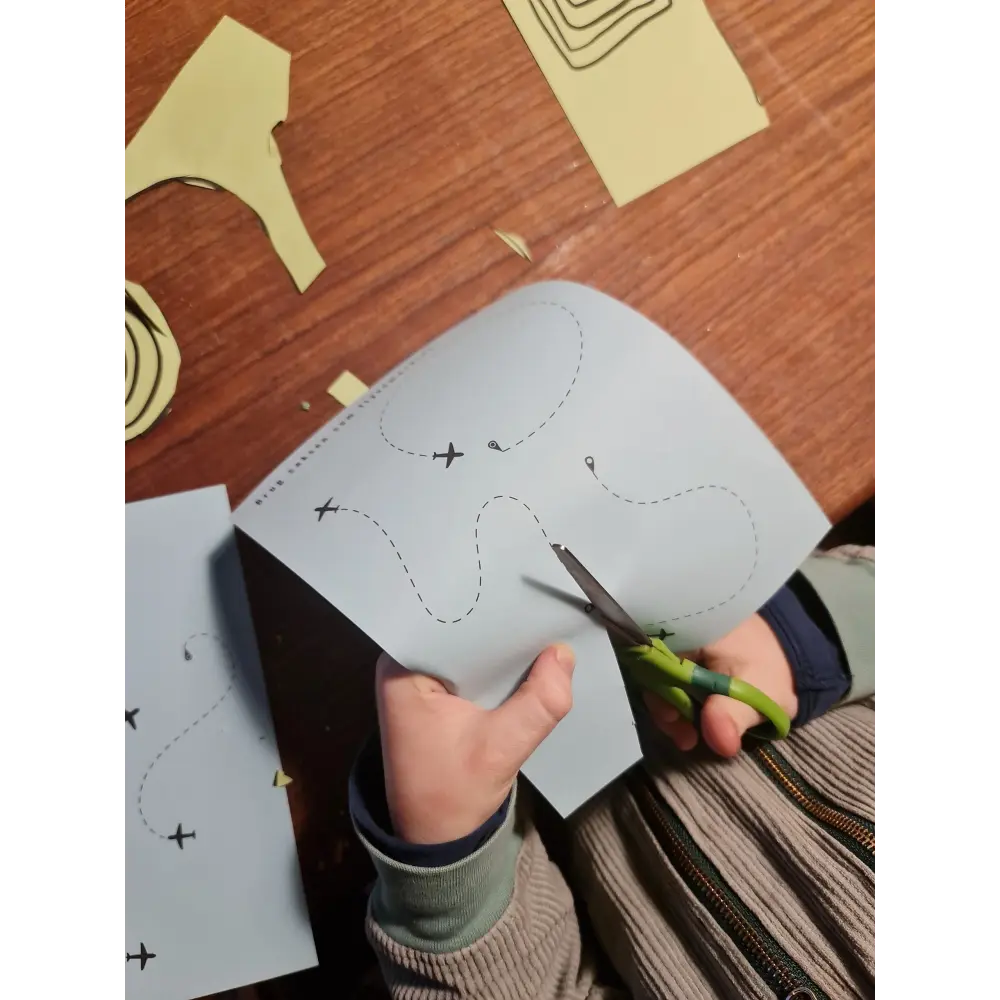 Print selv klippeopgaver til børn