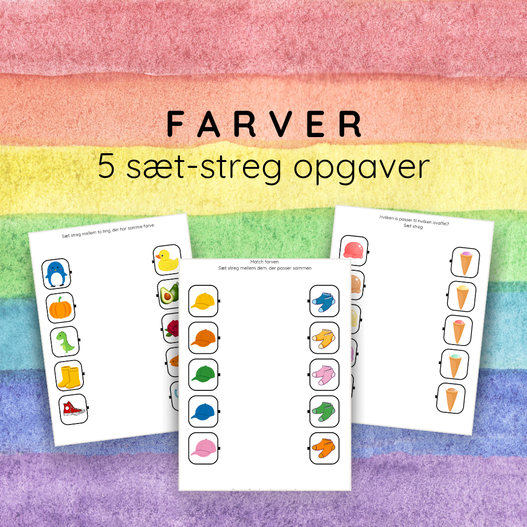 Opgaver med farver