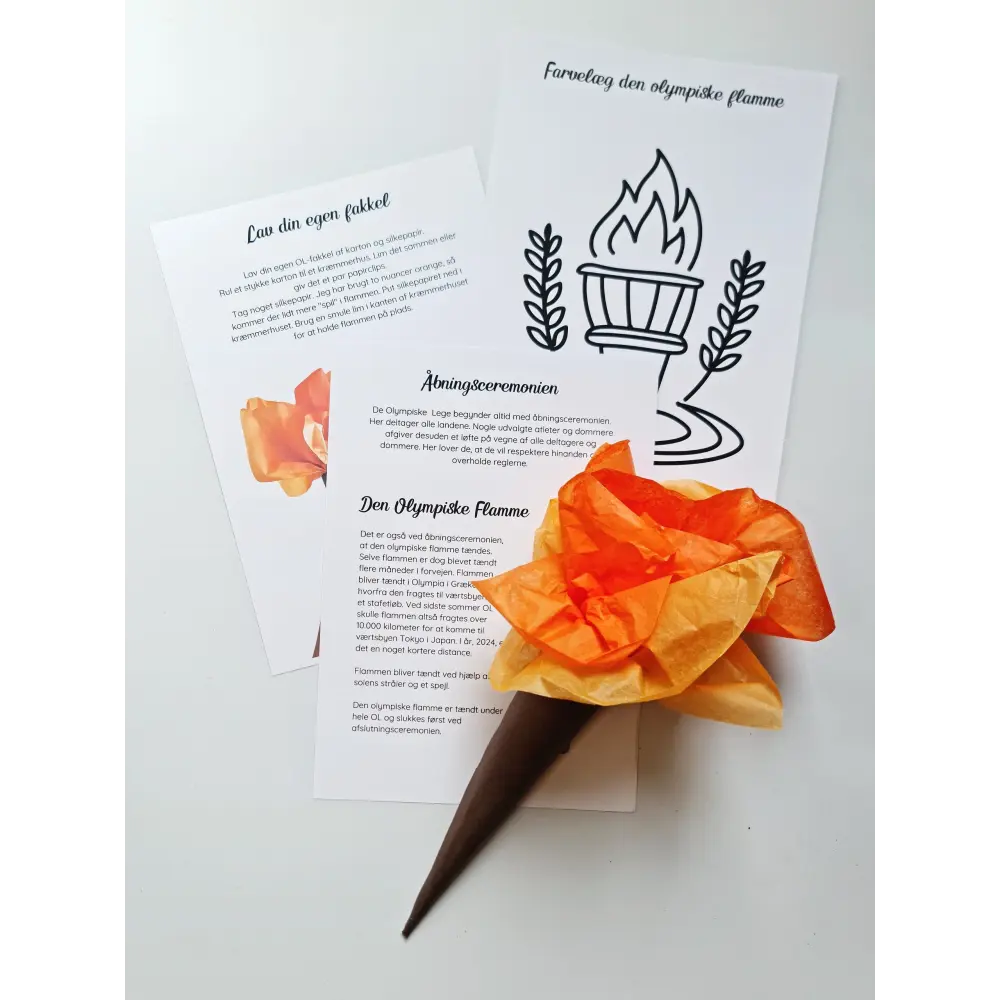 Tema: De Olympiske Lege - Print